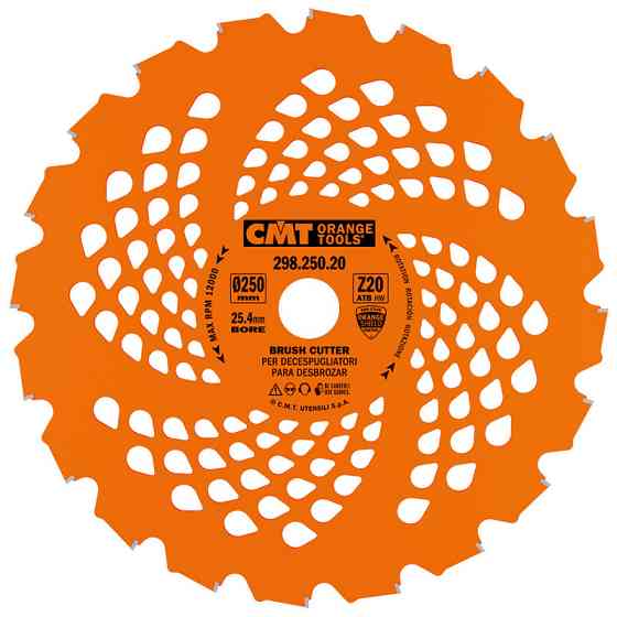 Пильний диск СМТ для садових тримерів 250x25.4x20 K2.2x1.4 (298.250.20) Одеса