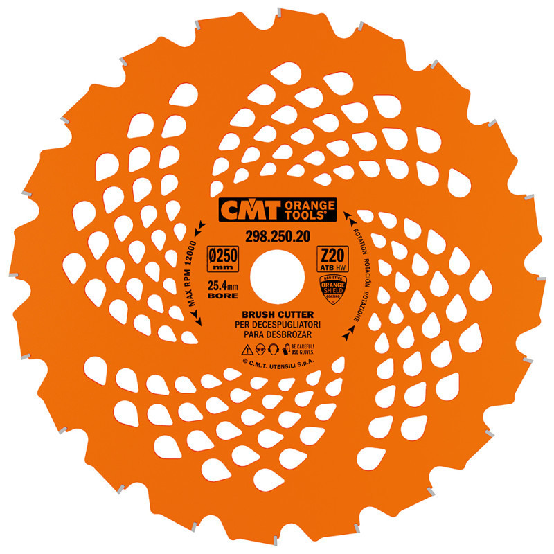 Пильний диск СМТ для садових тримерів 250x25.4x20 K2.2x1.4 (298.250.20) Одеса - фото 1