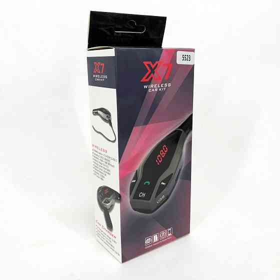 Fm модулятор для автомобіля FM, FM-трансмітер з Bluetooth для автомобільної аудіосистеми VL-19 Львів