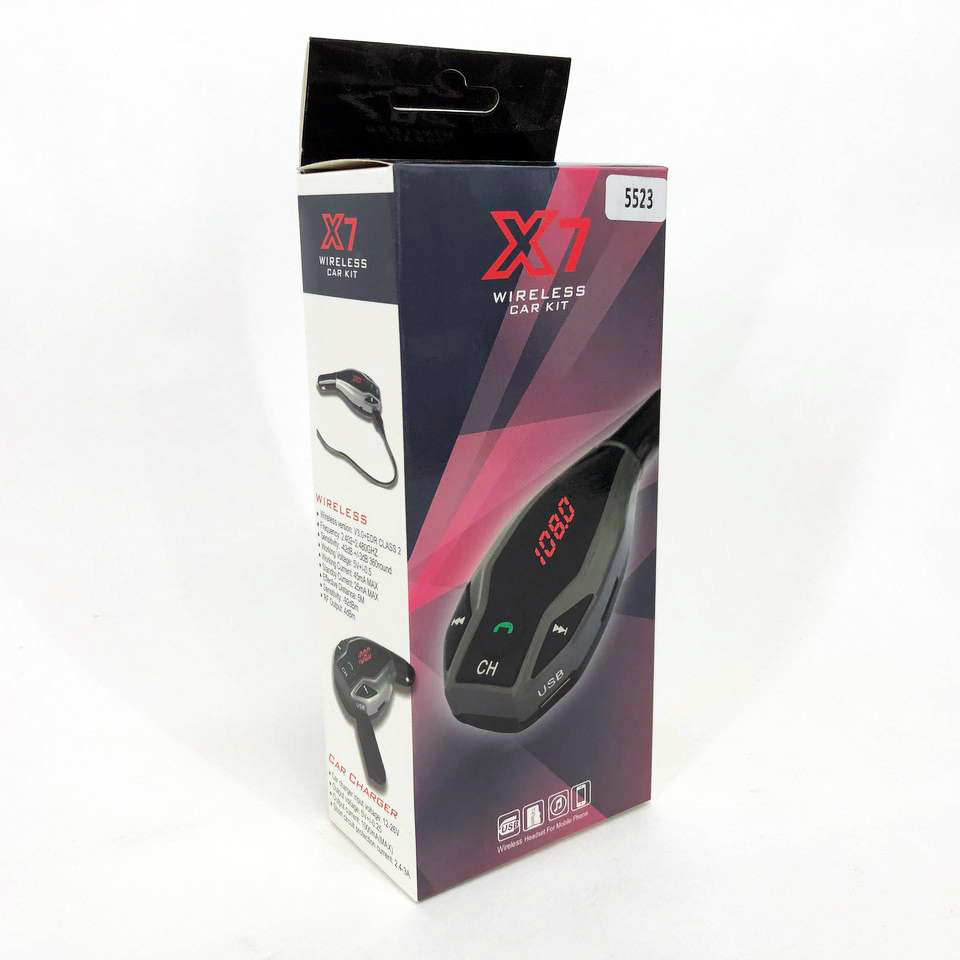 FM-трансмиттер с Bluetooth для автомобильной аудиосистемы, Трансмиттер для музыки в машину VL-19 Львов - изображение 3