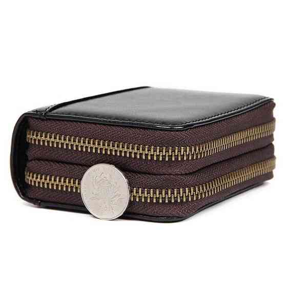 Візитниця Vintage 14964 шкіряна Коричнева Київ