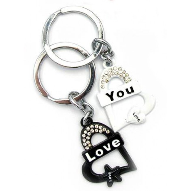 Брелоки для ключей в подарок Сердечки Киев - изображение 1