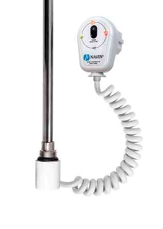 ТЕН для рушникосушарки NAVIN Basic 300W білий з таймером Київ