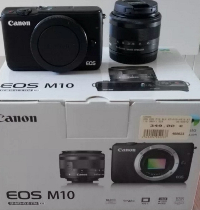 Фотоаппарат Canon EOS M10
EF-M15-45 IS STM Kit
18 Megapixel Киев - изображение 8