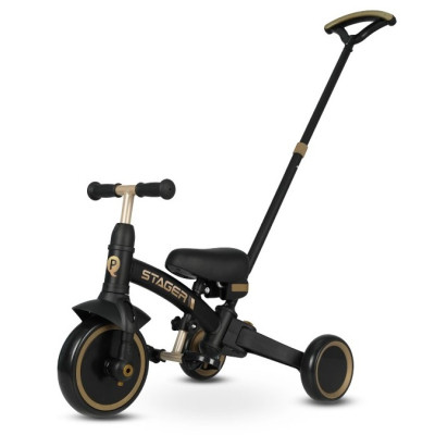 Детский велосипед QPlay Stager 3 в 1 з ручкою, біговел, Black (T80STAGERBlack) Винница - изображение 1