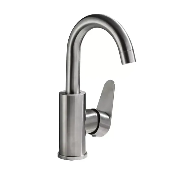 Смеситель для умывальника Frap F1348 сатин Киев