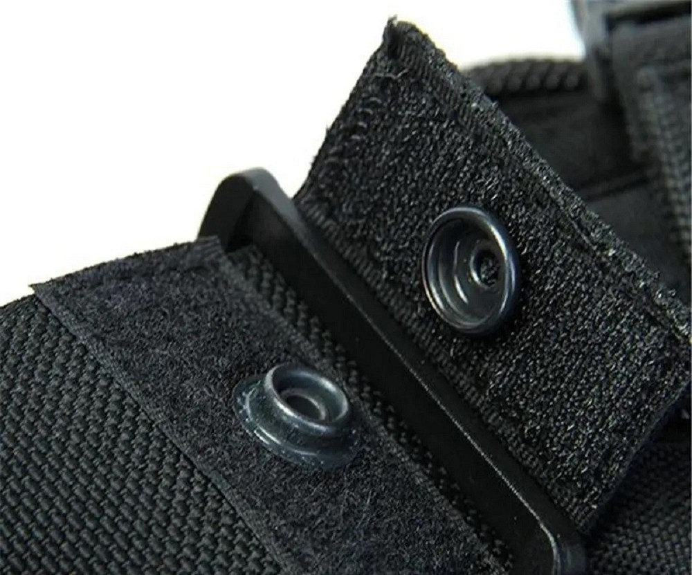 Сумка тактична навісна чорна Київ - фото 6