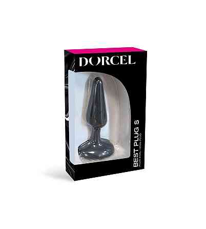 Анальная пробка Dorcel Best Plug S мягкий soft-touch силикон, макс. диаметр 3,1см Sex Aura Киев