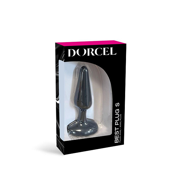 Анальная пробка Dorcel Best Plug S мягкий soft-touch силикон, макс. диаметр 3,1см Sex Aura Киев - изображение 2