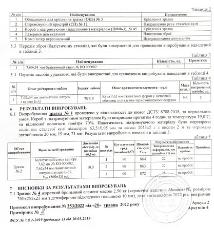Комплект керамических бронеплит Strike face 6 класс NIJ IV 2.7кг (Бронепластины) Винница - изображение 9