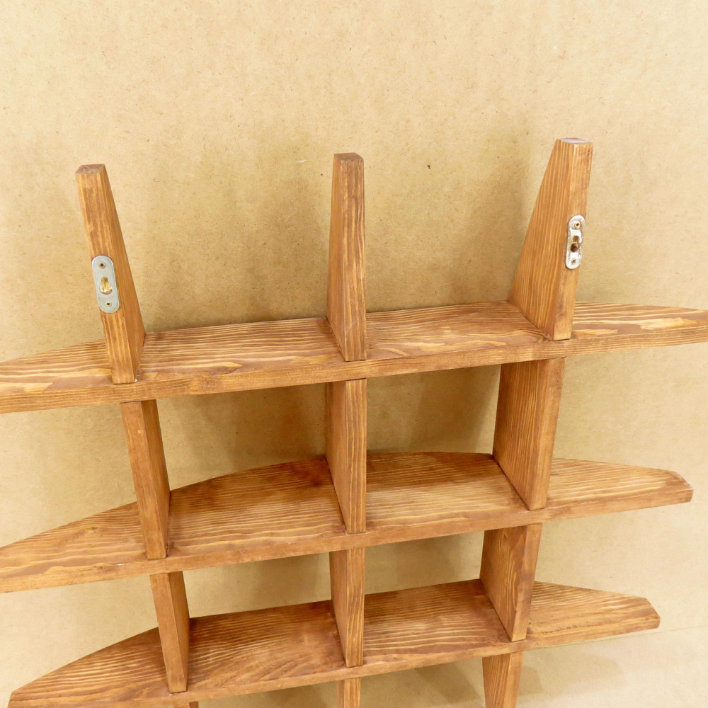 Настінна книжкова полиця "Володар" мускат Миколаїв - фото 8