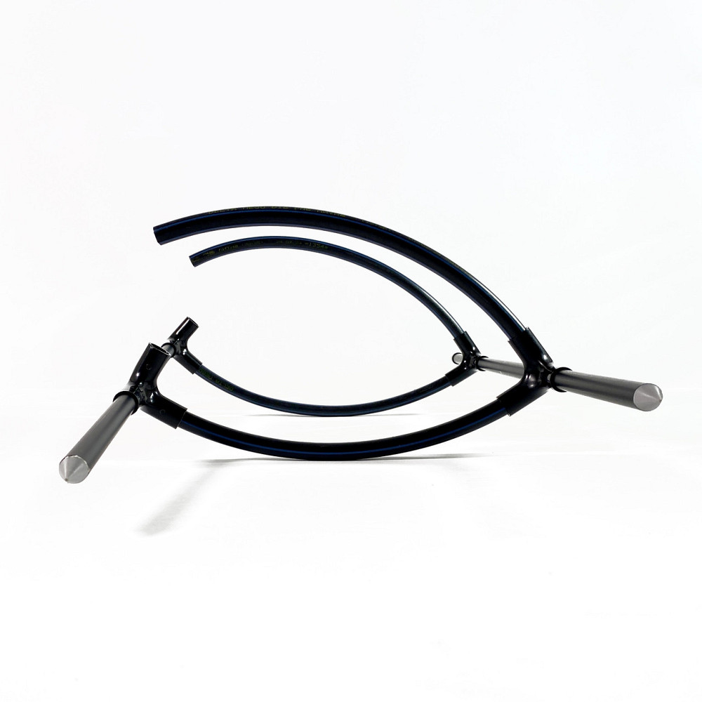 Опора для квітів та рослин Pinta Black. Підпірка для квітів на дачі. Кільцева опора для троянд Бориспіль - фото 6