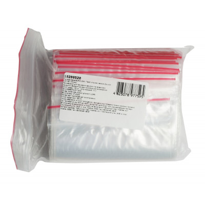 Пакеты с застежкой Buroclean 100 x 150 мм 100 шт. (4823078977595) Винница - изображение 1