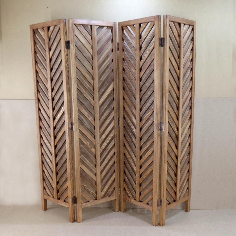 Деревянная ширма 