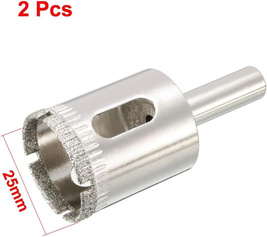 Алмазные коронки, коронки для плитки, коронки для розеток, коронки по керамограниту, коронки для плитки 25 мм (131254985) Киев - изображение 2