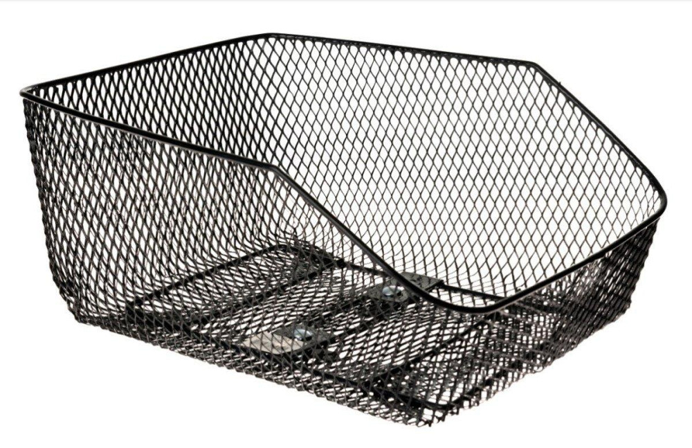 Корзина для багажника сетчатая БП-7, разрез, черный/прикреченный/ Киев - изображение 1