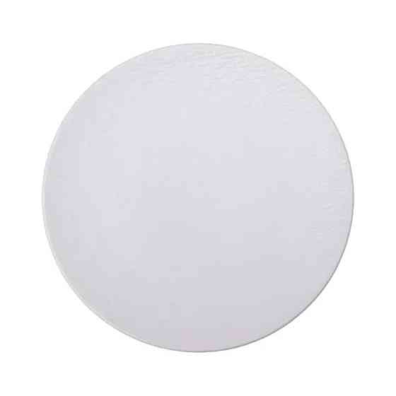 Тарілка сервірувальна порцелянова 25 см біла HP-7-723 Коломия