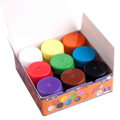 Гуашеві фарби ZiBi KIDS Line 9 кольорів по 10 мл (ZB.6652) Вінниця