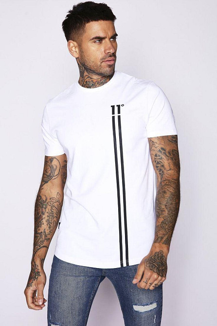 Футболка чоловіча с принтом  48 Біла 2664093573 Дніпро - фото 1