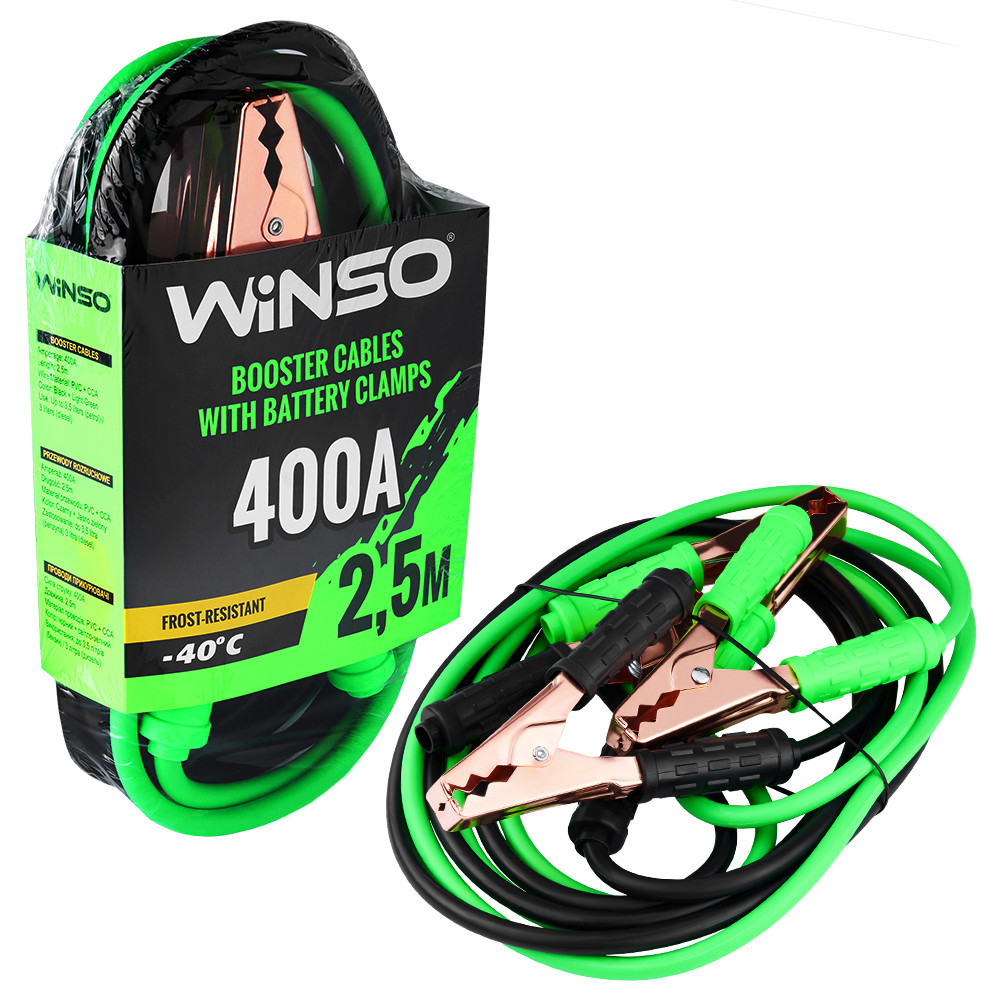 Провода-прикурювачі Winso 400А, 2,5м 138410 Львів - фото 1