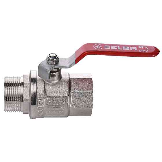 Кран кульовий прямий SELBA 1 1/4″ ЗВ КР SL1505 Тернополь