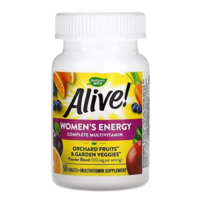 Мультивітамін Nature's Way Мультивітамінний комплекс Для Жінок Alive! Women's Energy Complet (NWY-13663) Вінниця - фото 3