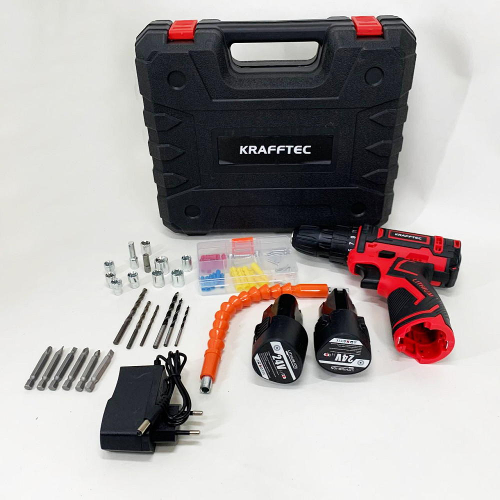 Акумуляторний викрутка з набором насадок, Економічний варіант шуруповерта, Безщітковий шуруповерт CZ-36 Івано-Франківськ - фото 8