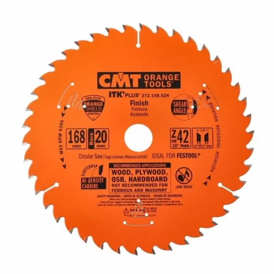 Пильний диск по дереву CMT 168x20x42z K1.8/1.2 (271.168.42H) Одеса