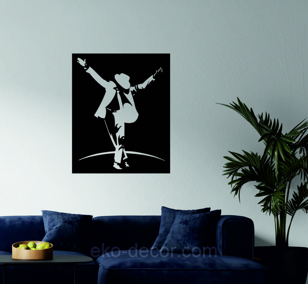 Декоративне настінне Панно «Силует чоловіка», Декор на стіну Київ - фото 1