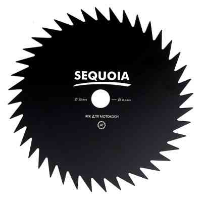 Нож для триммера SEQUOIA 40 зубов, 255 мм, 25.4 мм, толщина 1.6 мм (GB40T-255) Винница