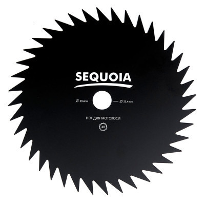 Нож для триммера SEQUOIA 40 зубов, 255 мм, 25.4 мм, толщина 1.6 мм (GB40T-255) Винница - изображение 1