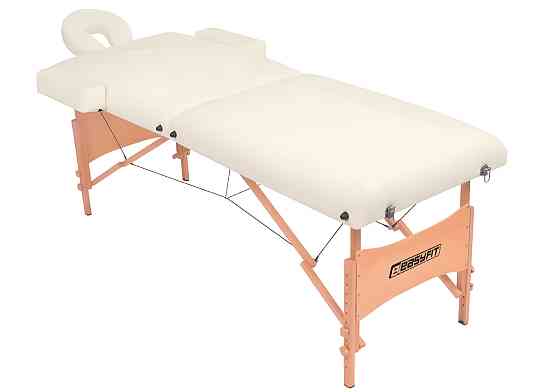 Масажний стіл EasyFit ZenRest кушетка складна Бежевий з чохлом Коломыя