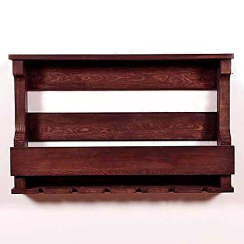 Настенная винная полка 