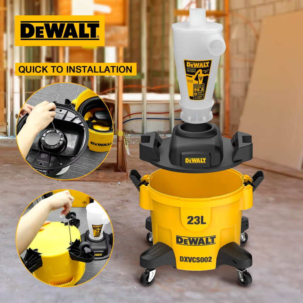 Профессиональный фильтр-циклон DeWALT DXVCS002 (DXVCS002) Киев - изображение 7