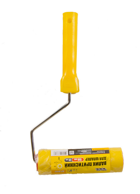 Валик притискний для шпалер MASTERTOOL 40/150 мм Ø 6 мм з ручкою 92-6415 Коломия - фото 6