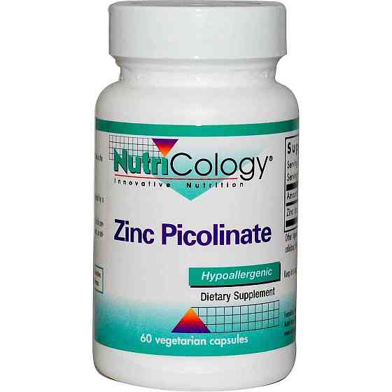 Цинк Пиколинат Nutricology Zinc Picolinate 60 капс Киев
