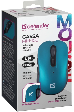 Миша Defender Gassa MM-105 (52102) (7125991) Киев