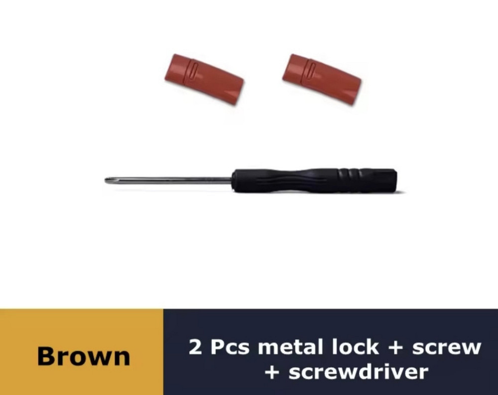 Застібка для шнурків магнітна  металева Сміла - фото 1