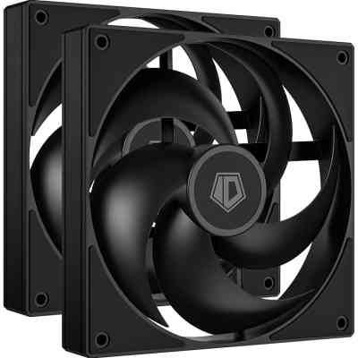 Кулер для корпуса ID-Cooling Вентилятор ID-Cooling AS-140-K Duet Black (AS-140-K DUET) Винница