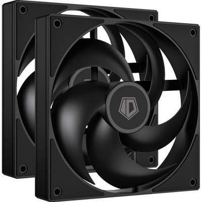 Кулер для корпуса ID-Cooling Вентилятор ID-Cooling AS-140-K Duet Black (AS-140-K DUET) Винница - изображение 1
