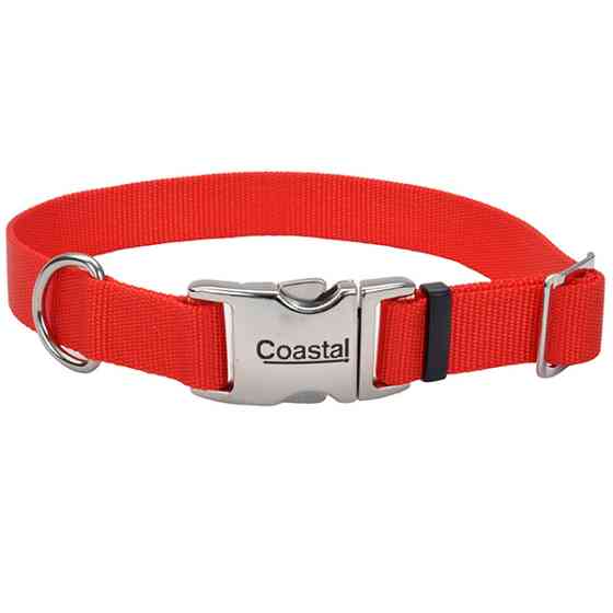Coastal Metal Buckle КОСТАЛ ТИТАН БАКЛ нашийник для собак, 2.5х46-66см Київ