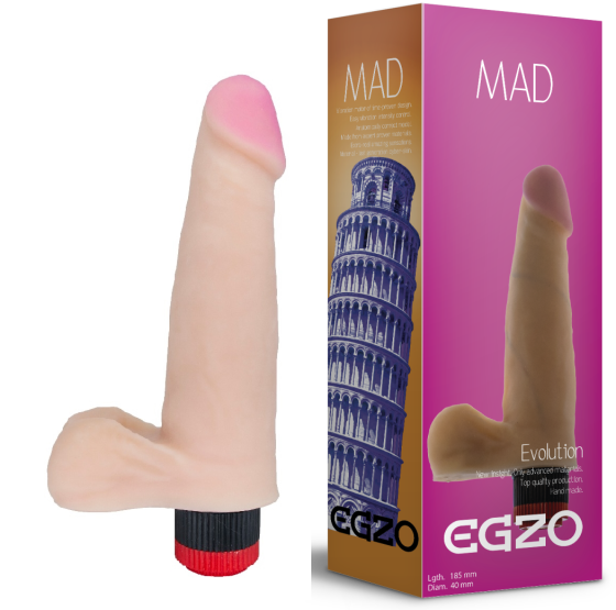 Вібратор EGZO Ciberskin V003 ( 18,5 см х 4 см ) Sex Aura Київ