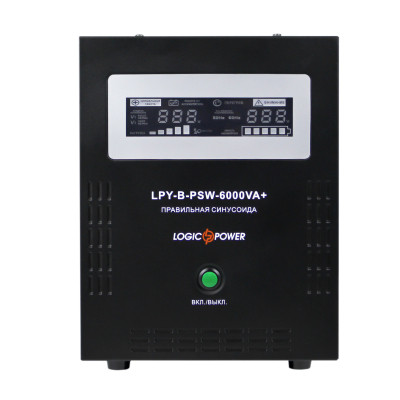 Пристрій безперебійного живлення LogicPower LPY- B - PSW-6000VA+, 48V (6615) Вінниця - фото 3