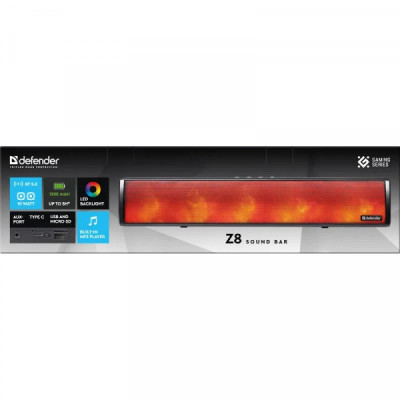 Акустическая система Defender Soundbar Z8 Black (65118) Винница - изображение 5