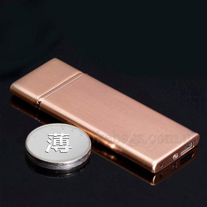 Зажигалка подарочная USB тонкая 33276 Полтава - изображение 1