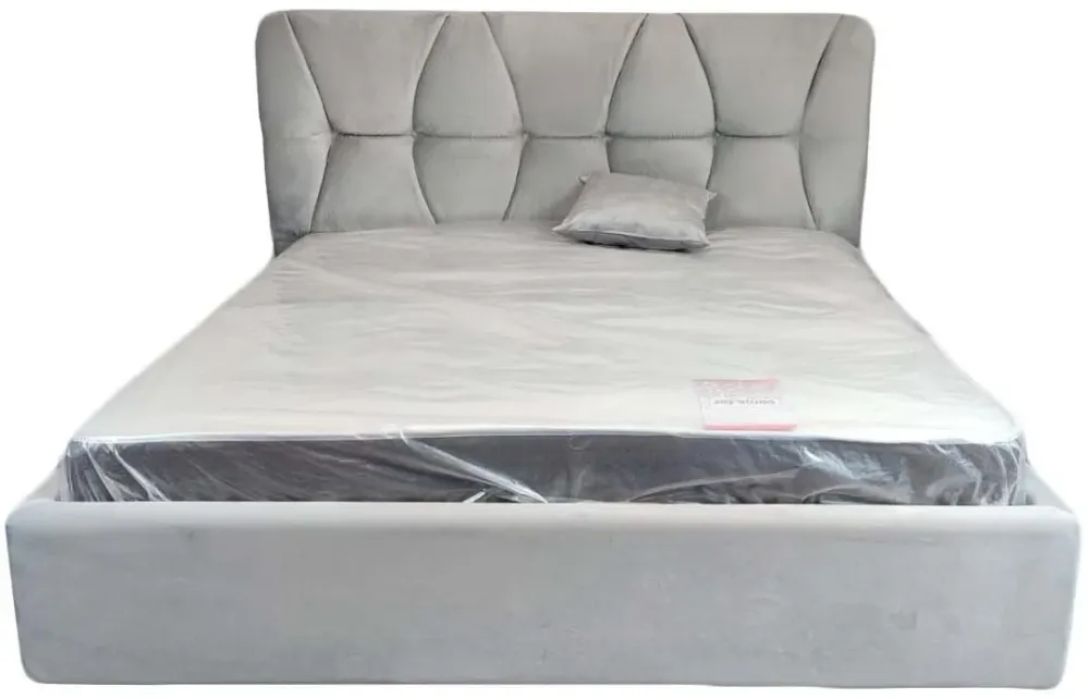 Кровать BNB Двуспальная Galant Comfort 180 x 200 см Allure С подъемным механизмом и нишей для белья Серый Киев - изображение 2