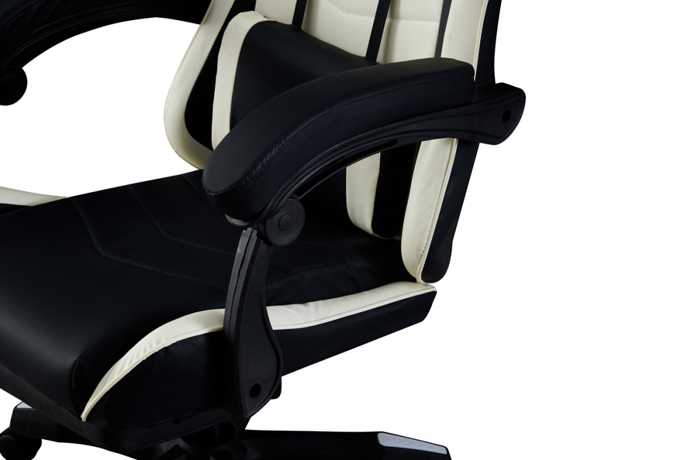 Крісло геймерське Форест, чорний/білий Киев - изображение 5