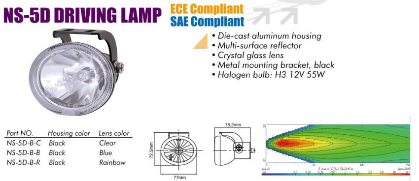 Фари SIRIUS 5 D-R Taiwan (пара) Вінниця - фото 1