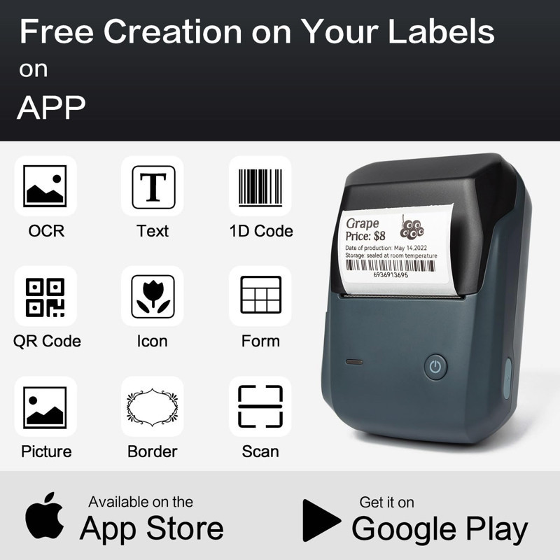 Цветные этикетки NIIMBOT для принтеров B1/B21/B3S Киев - изображение 1