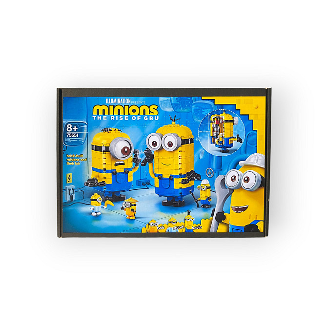 Конструктор Minions Фигурки миньонов и их дом (75551), 876 деталей совместимый с Lego лего Запорожье - изображение 2